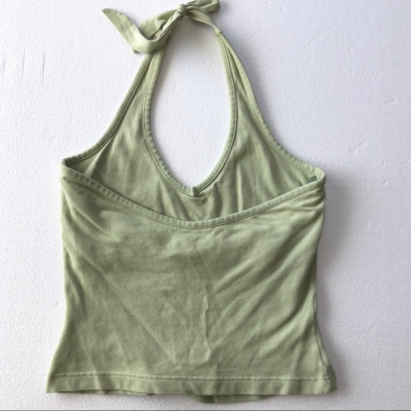 Guess Halter Top Bundle of 2. Black w/ Lace /Green - Picture 6 of 7